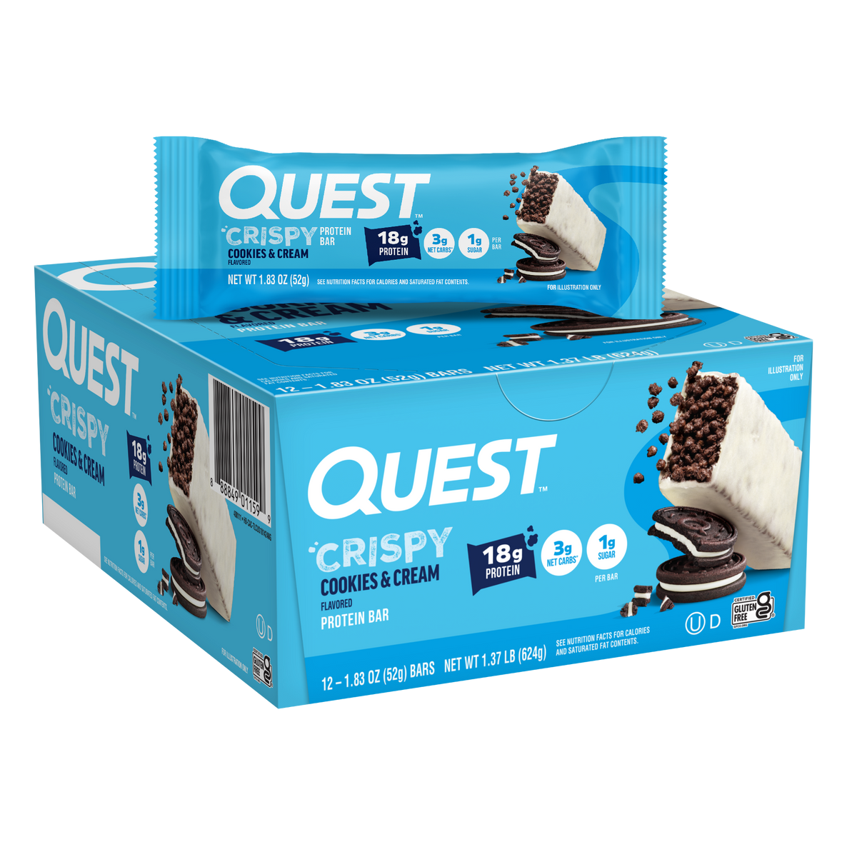 cookies-and-cream-crispy-hero-protein-bars-a3 400111_QN_USA_Pkg_Crispy_ProteinBar_CAC_12ctCarton_3D_Composite_Force.png